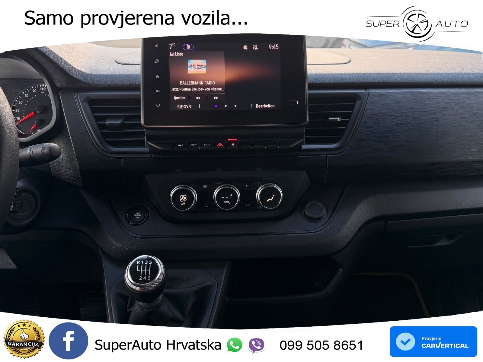Renault Trafic Komfort KA L2H1 3,0t 170 LED+AHK+NAVIeFH. 170 KS