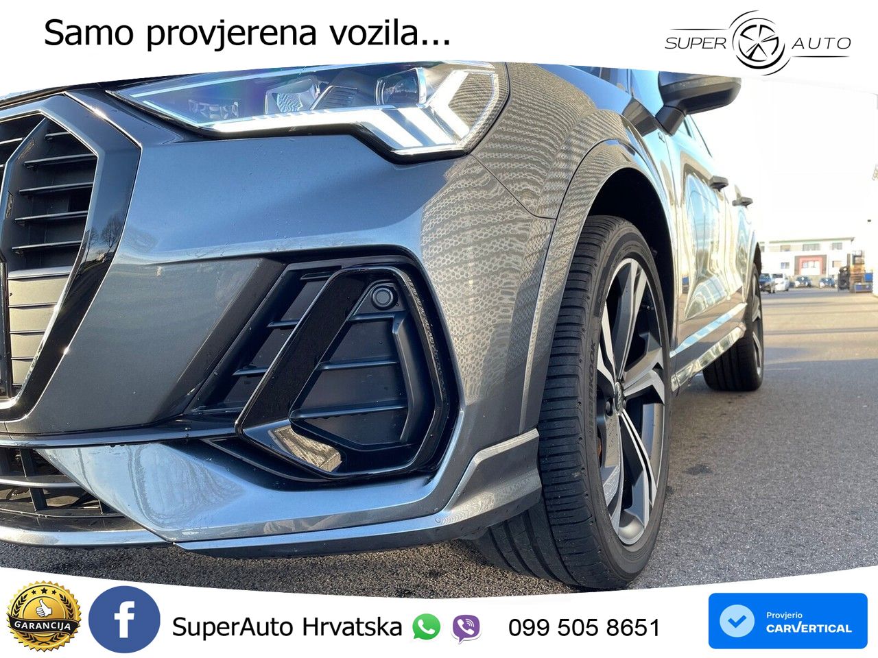Audi Q3 40 TDI (200 KS) quattro S tronic S line LED+GR SJED+ACC