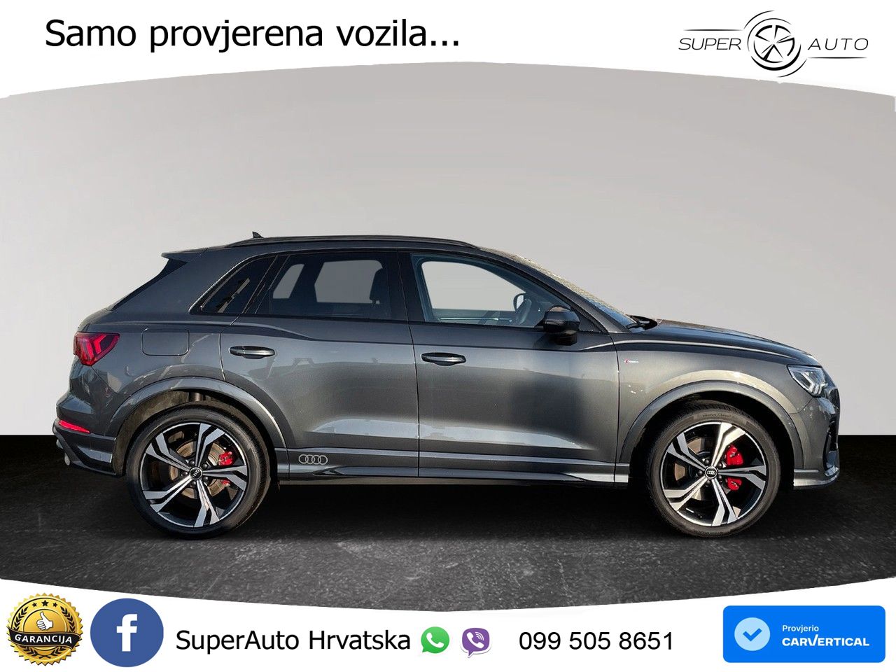 Audi Q3 40 TDI (200 KS) quattro S tronic S line LED+GR SJED+ACC