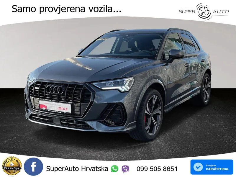 Audi Q3 40 TDI (200 KS) quattro S tronic S line LED+GR SJED+ACC