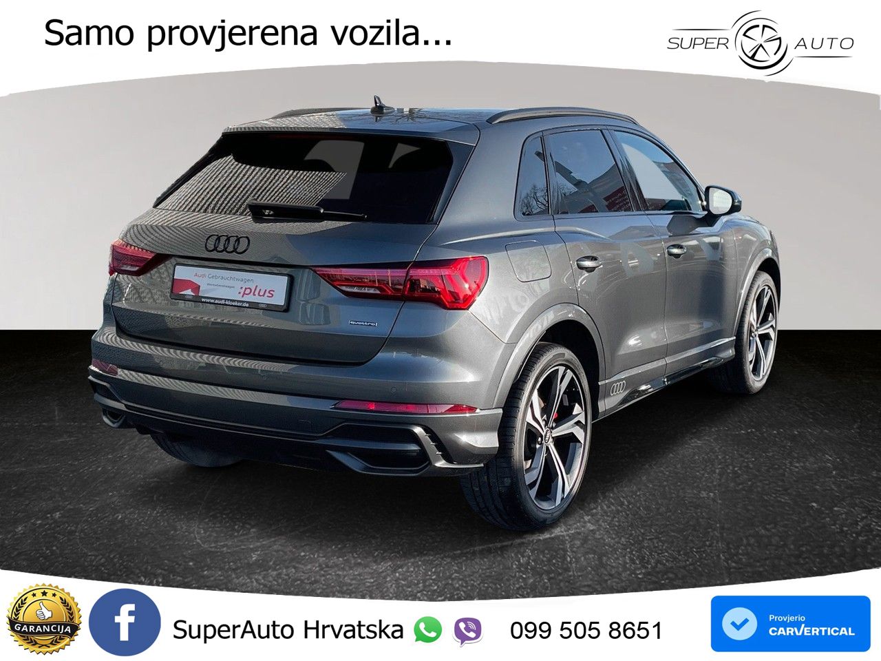 Audi Q3 40 TDI (200 KS) quattro S tronic S line LED+GR SJED+ACC