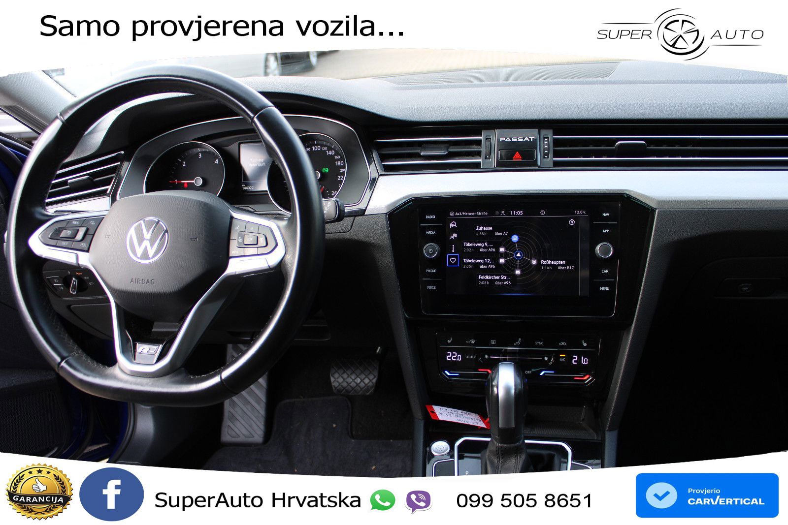 Volkswagen Passat Variant 2.0 TDI (150 KS) DSG R-Line LED+GR SJED+ACC