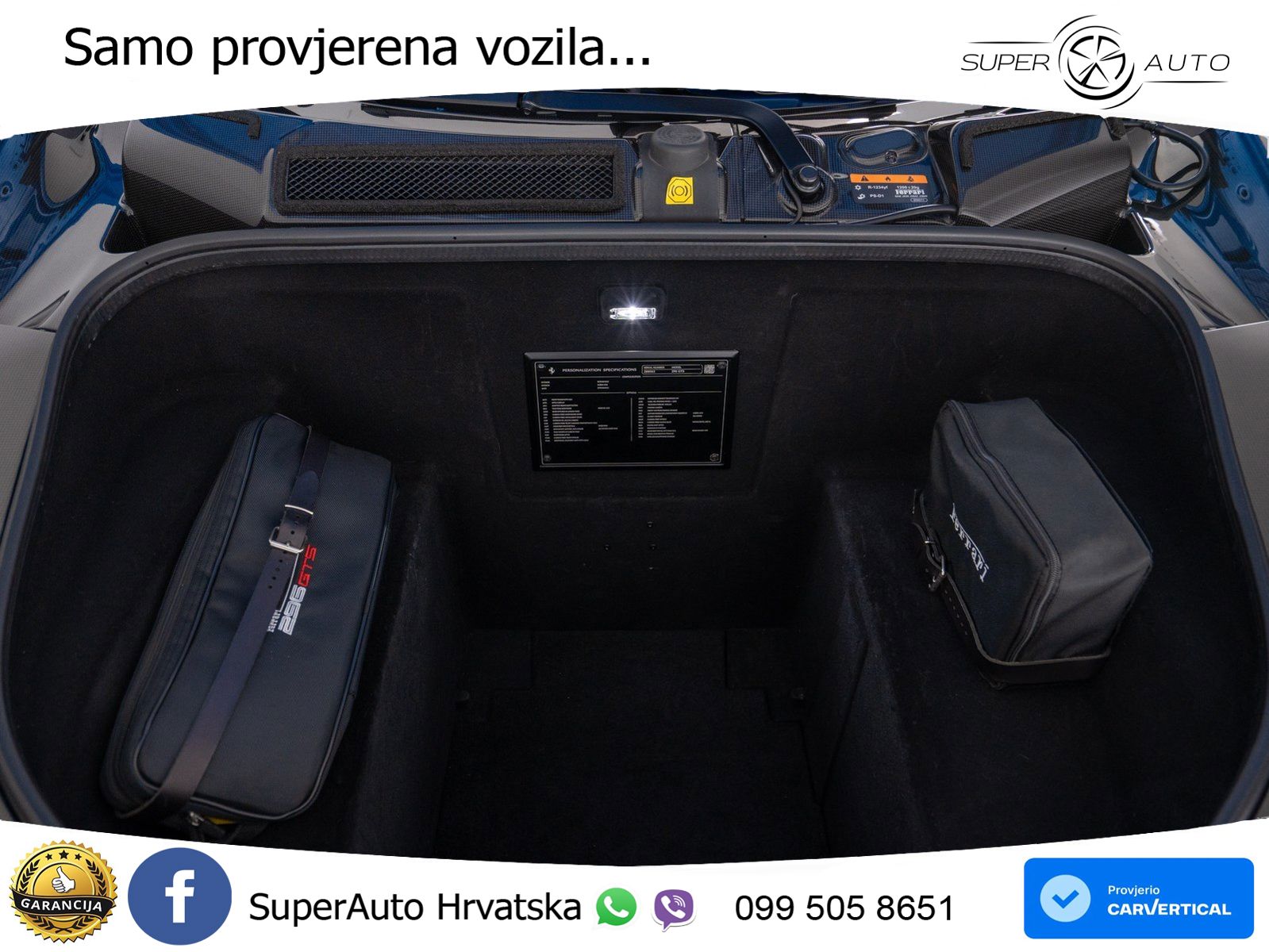 Ferrari 296 GTS 3.0 V6 (830 KS) F1 DCT LED+ACC