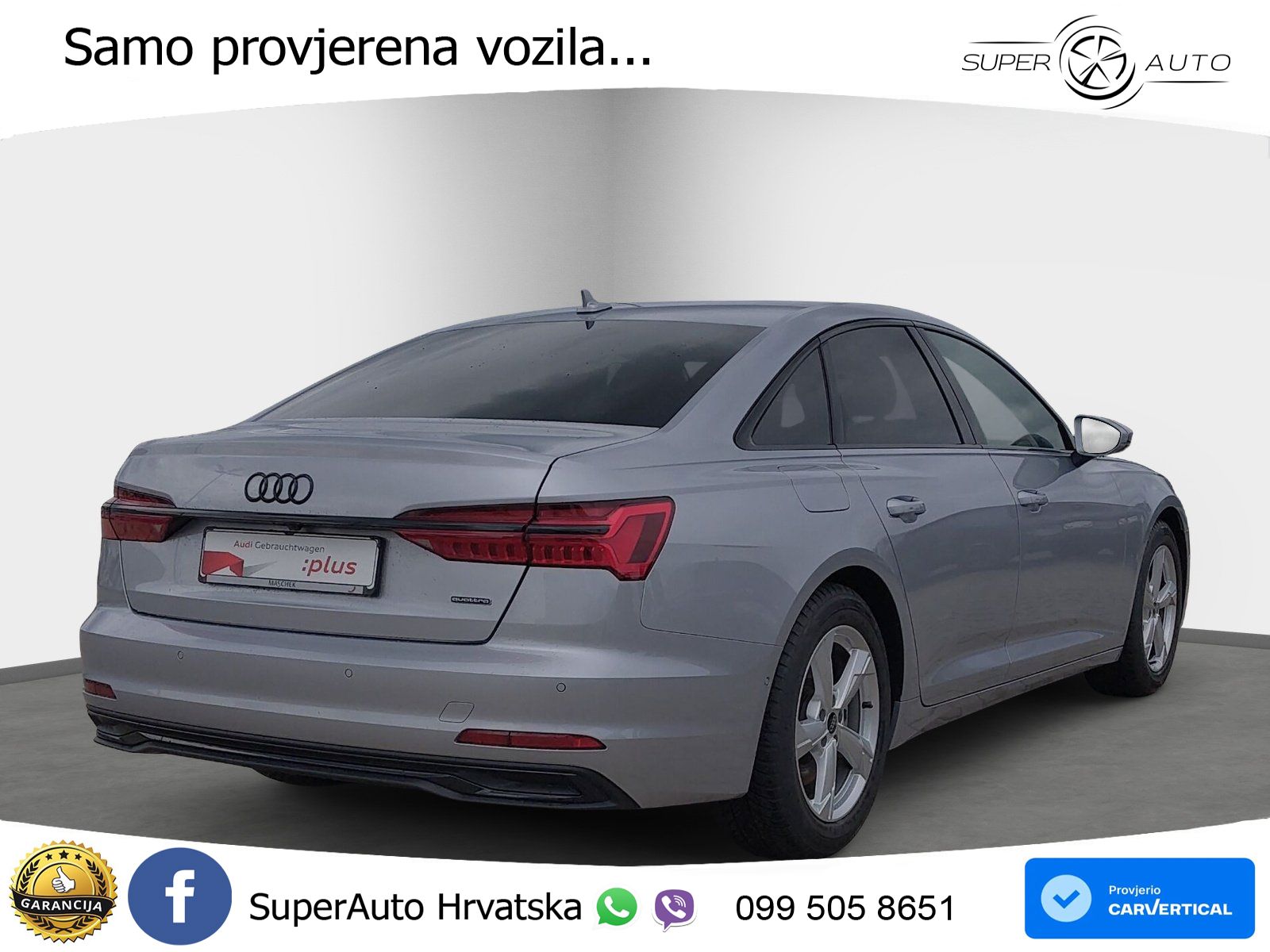 Audi A6 45 TFSI (265 KS) quattro ultra S tronic LED+GR SJED+ACC