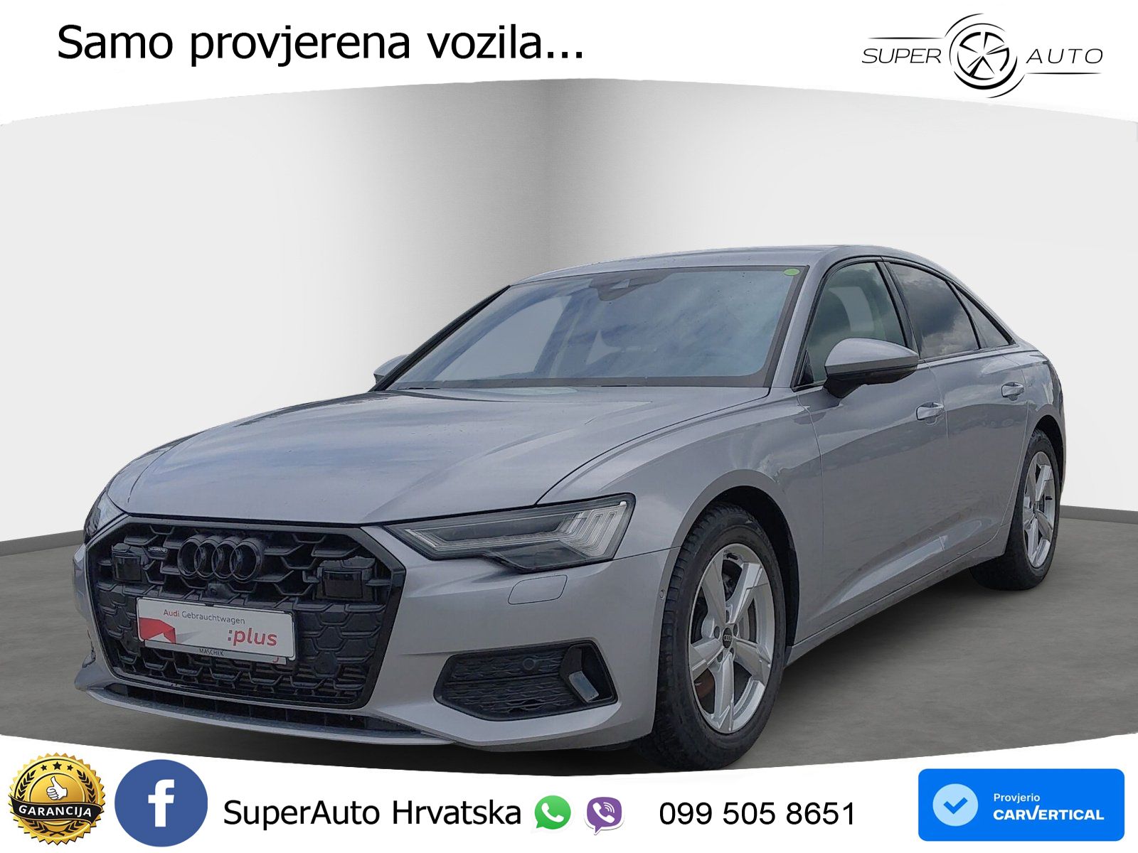 Audi A6 45 TFSI (265 KS) quattro ultra S tronic LED+GR SJED+ACC