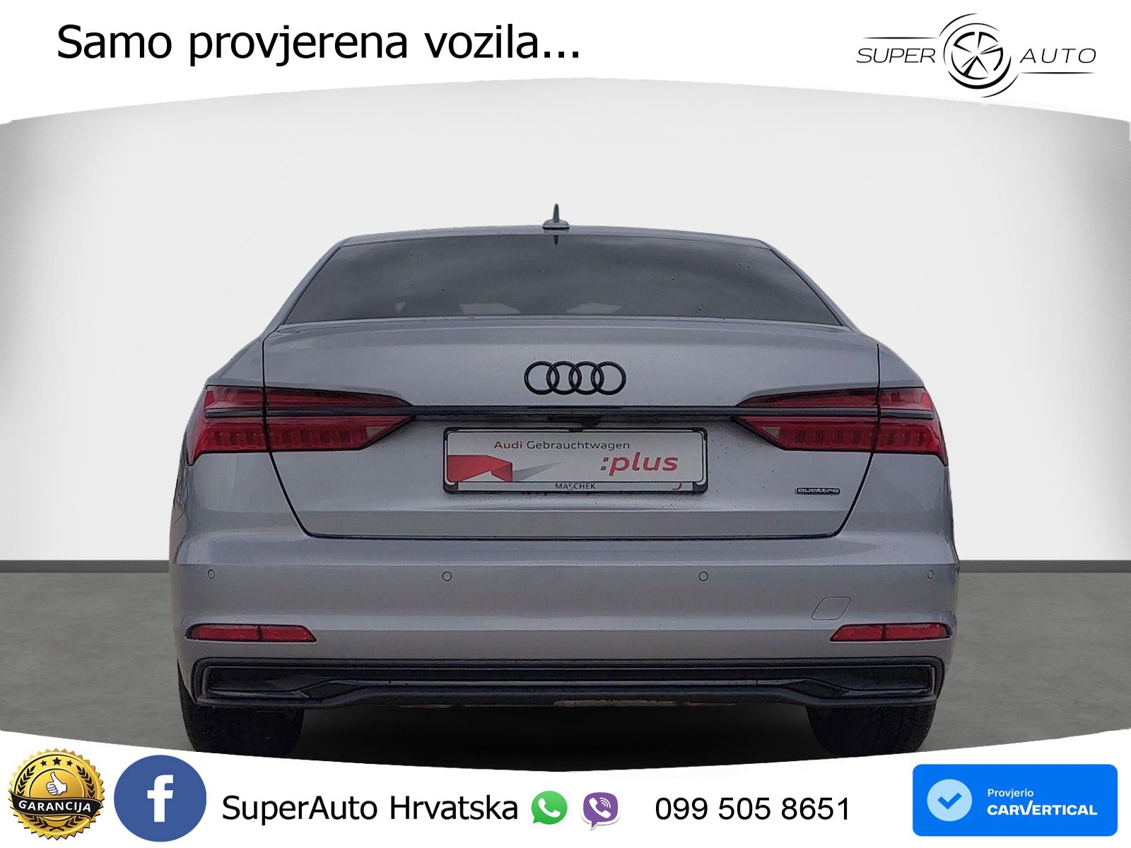 Audi A6 45 TFSI (265 KS) quattro ultra S tronic LED+GR SJED+ACC