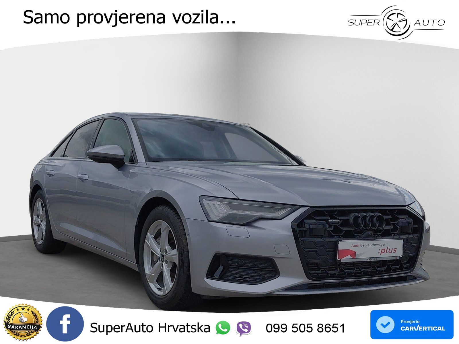 Audi A6 45 TFSI (265 KS) quattro ultra S tronic LED+GR SJED+ACC