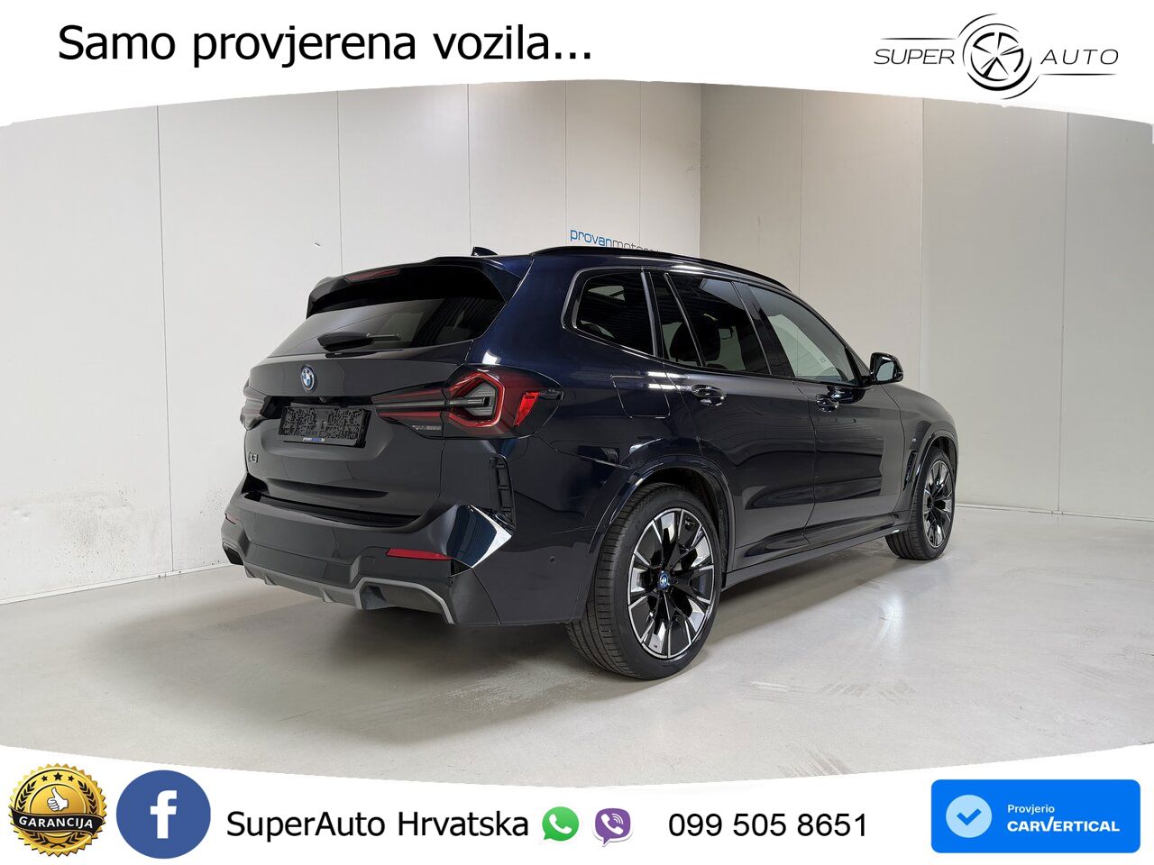 BMW iX3 80 kWh (286 KS)