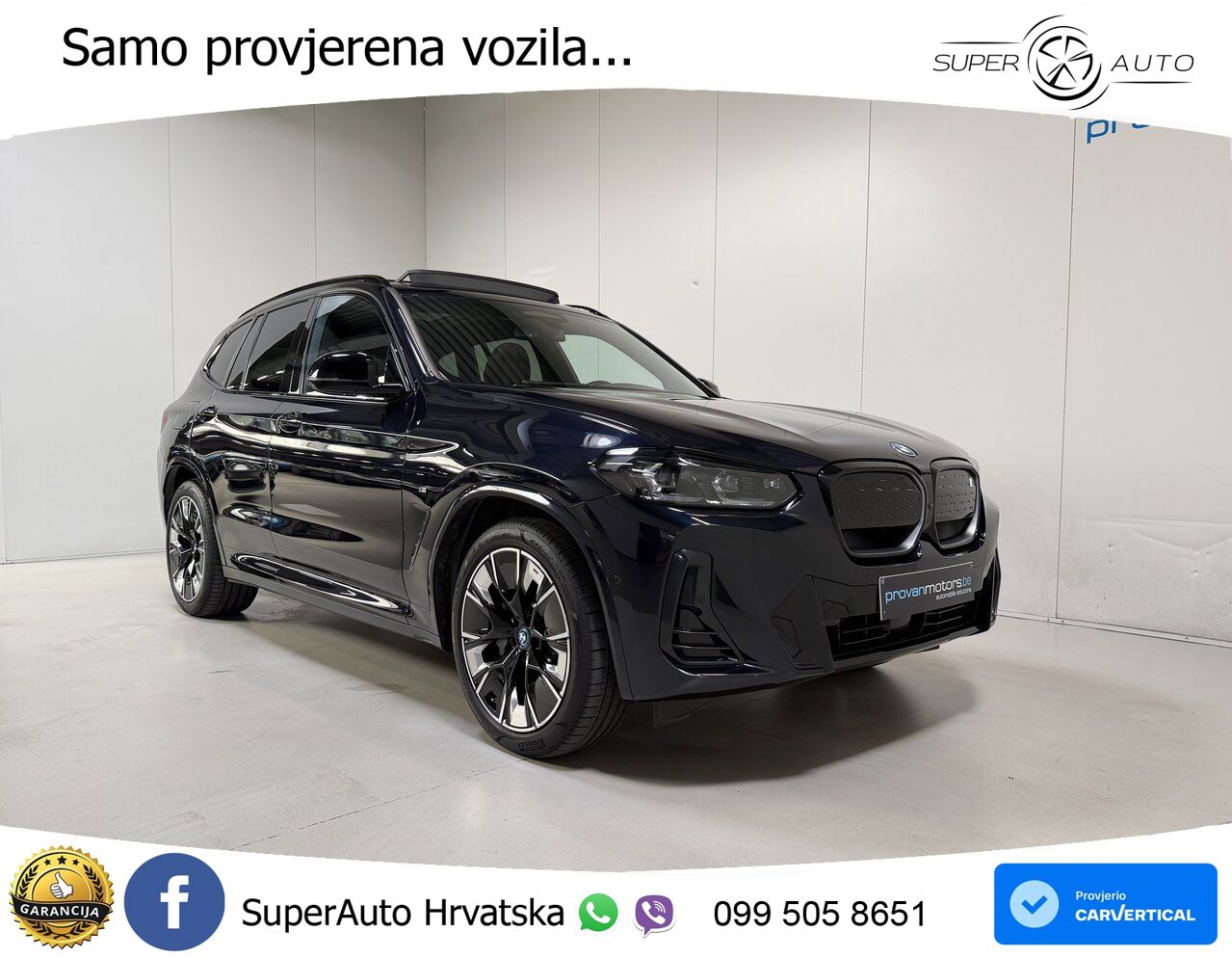BMW iX3 80 kWh (286 KS)