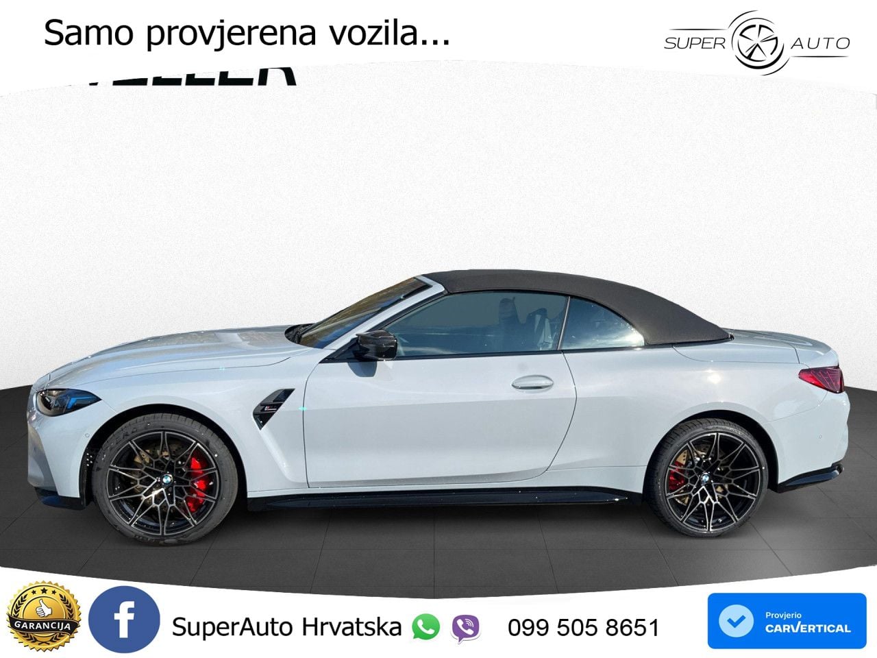 BMW M4 Convertible Competition 3.0 (530 KS) xDrive Steptronic LED+GR SJED+ACC