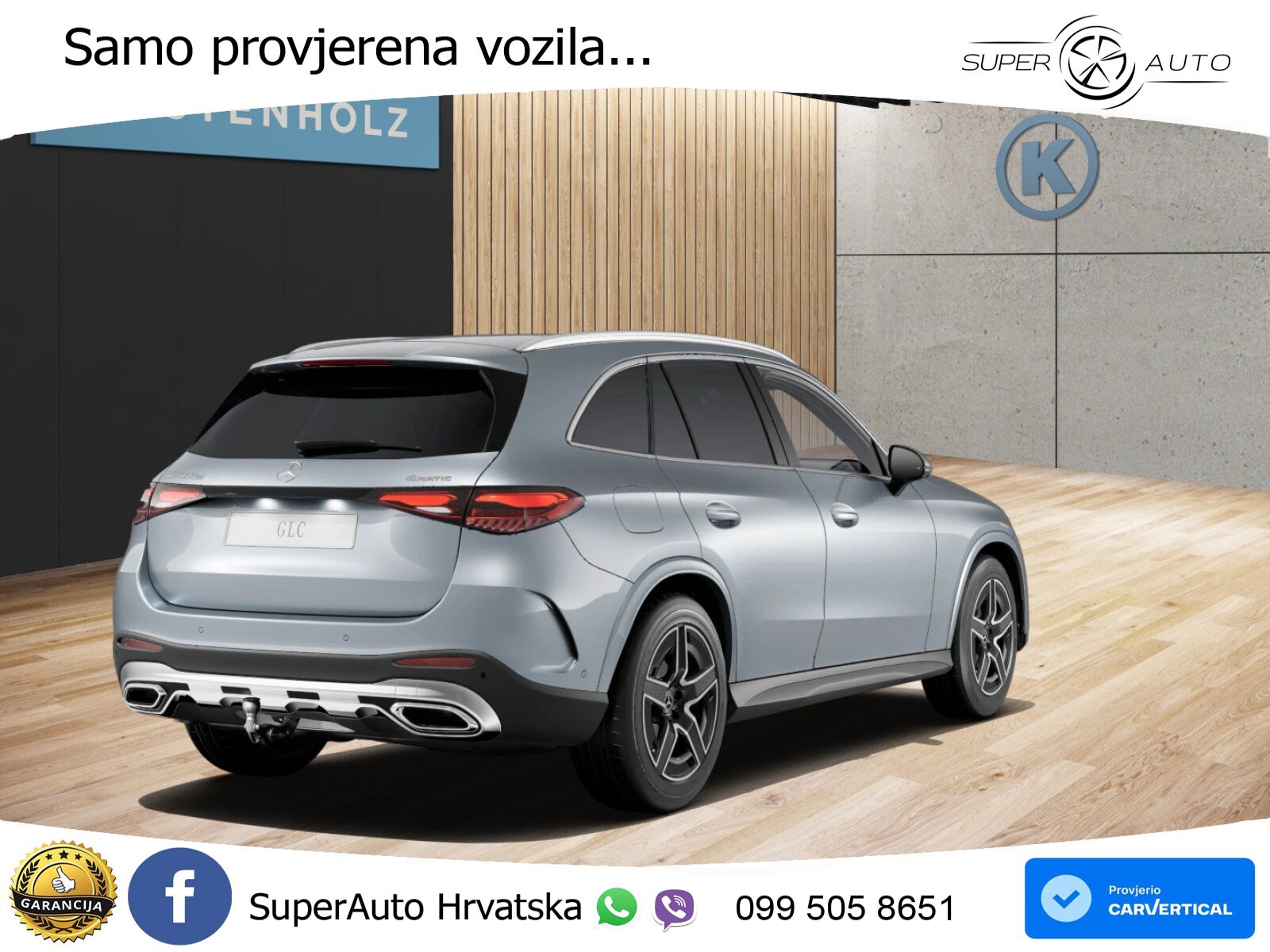 Mercedes GLC 220d (197 KS) 4MATIC 9G-TRONIC AMG LED+GR SJED+ACC