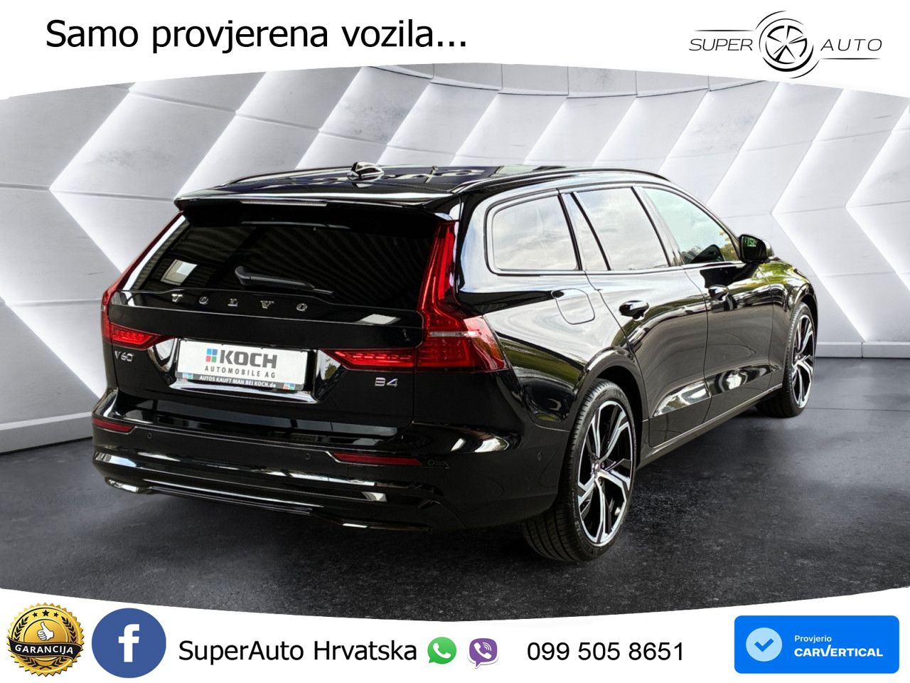 Volvo V60 2.0 B4 Benzin DCT ACC+GR SJED+360+PANO