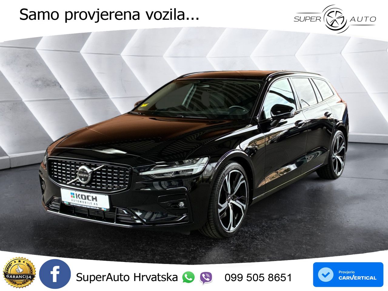 Volvo V60 2.0 B4 Benzin DCT ACC+GR SJED+360+PANO
