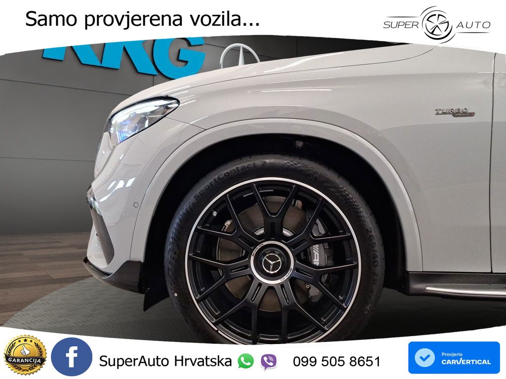 Mercedes GLC Coupe AMG 53 (449 KS) 4MATIC+ AMG SPEEDSHIFT TCT 9G ACC+GR SJED+360+PANO
