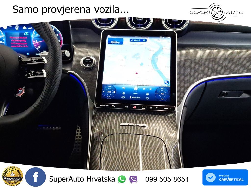 Mercedes GLC Coupe AMG 53 (449 KS) 4MATIC+ AMG SPEEDSHIFT TCT 9G ACC+GR SJED+360+PANO