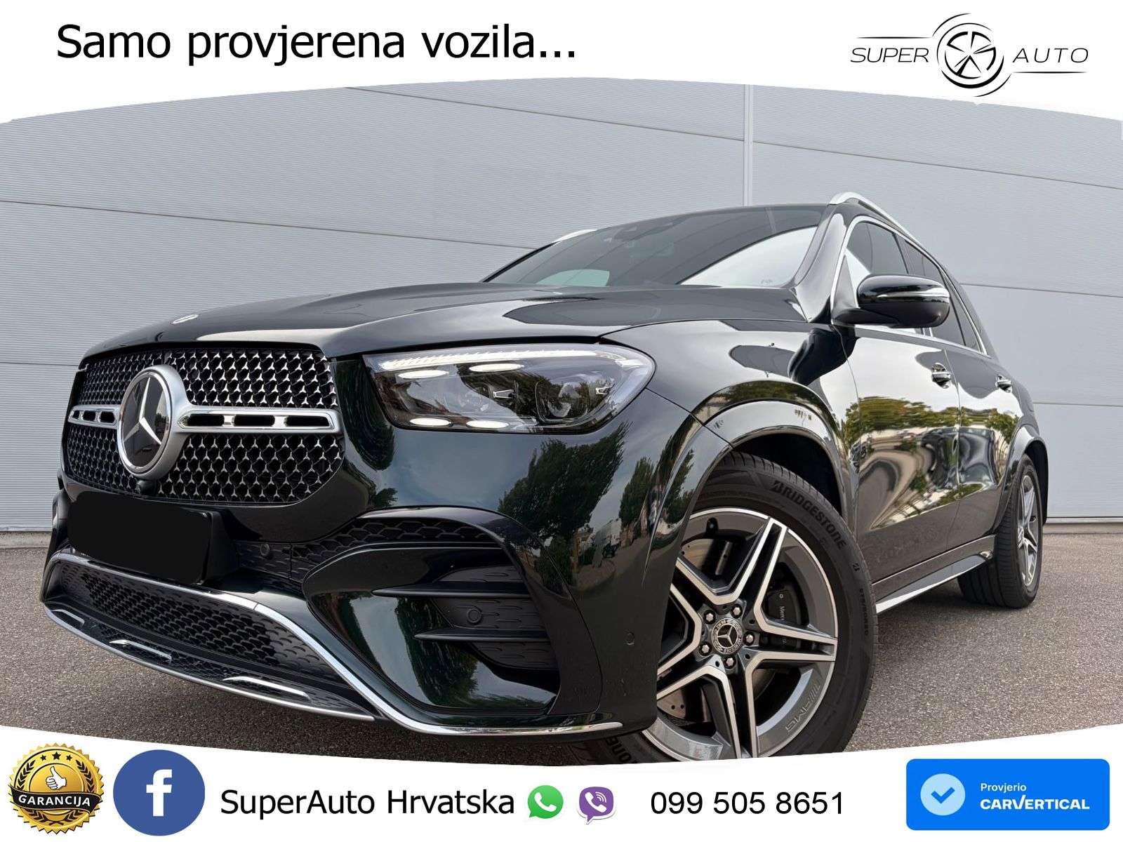 Mercedes GLE 350de (333 KS) 4MATIC 9G-TRONIC AMG ZRAČNI+ACC+GR SJED+360
