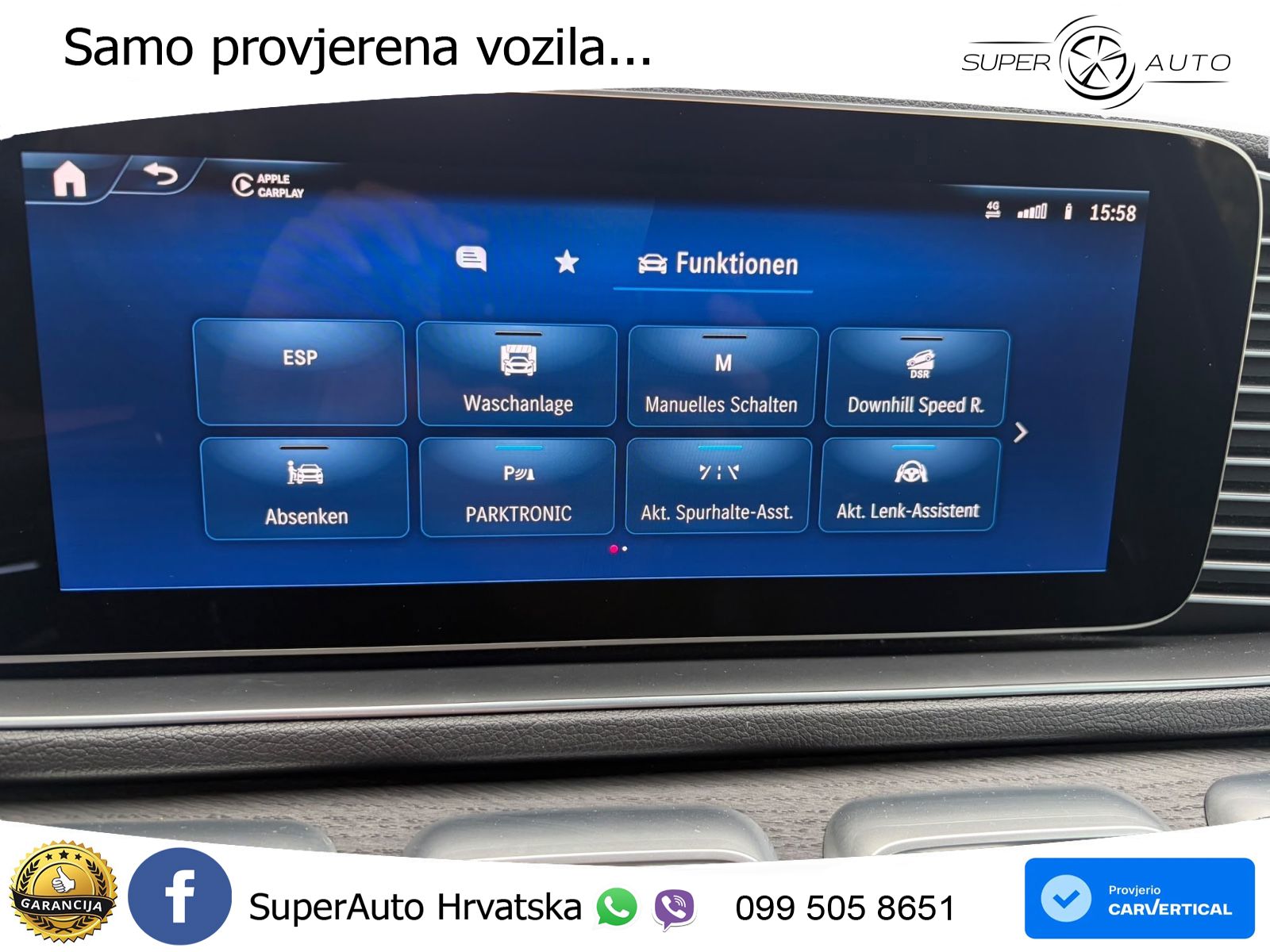 Mercedes GLE 350de (333 KS) 4MATIC 9G-TRONIC AMG ZRAČNI+ACC+GR SJED+360