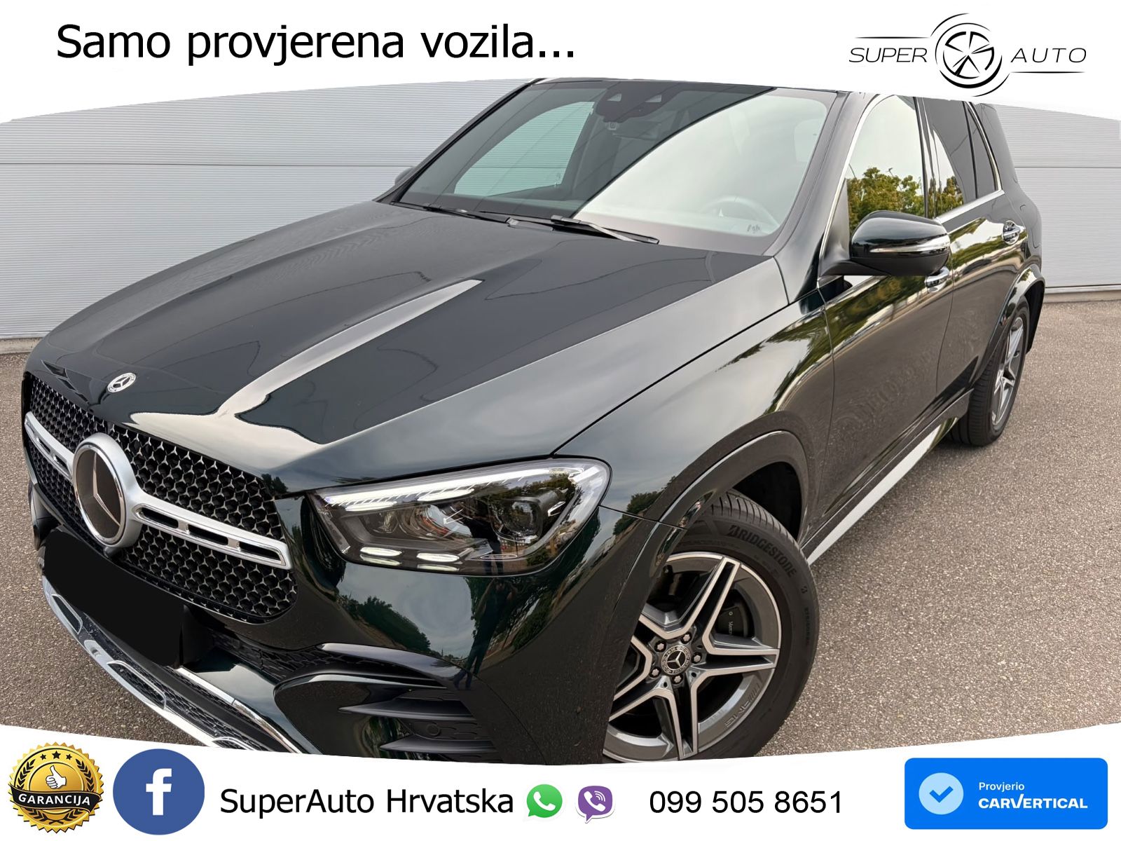 Mercedes GLE 350de (333 KS) 4MATIC 9G-TRONIC AMG ZRAČNI+ACC+GR SJED+360