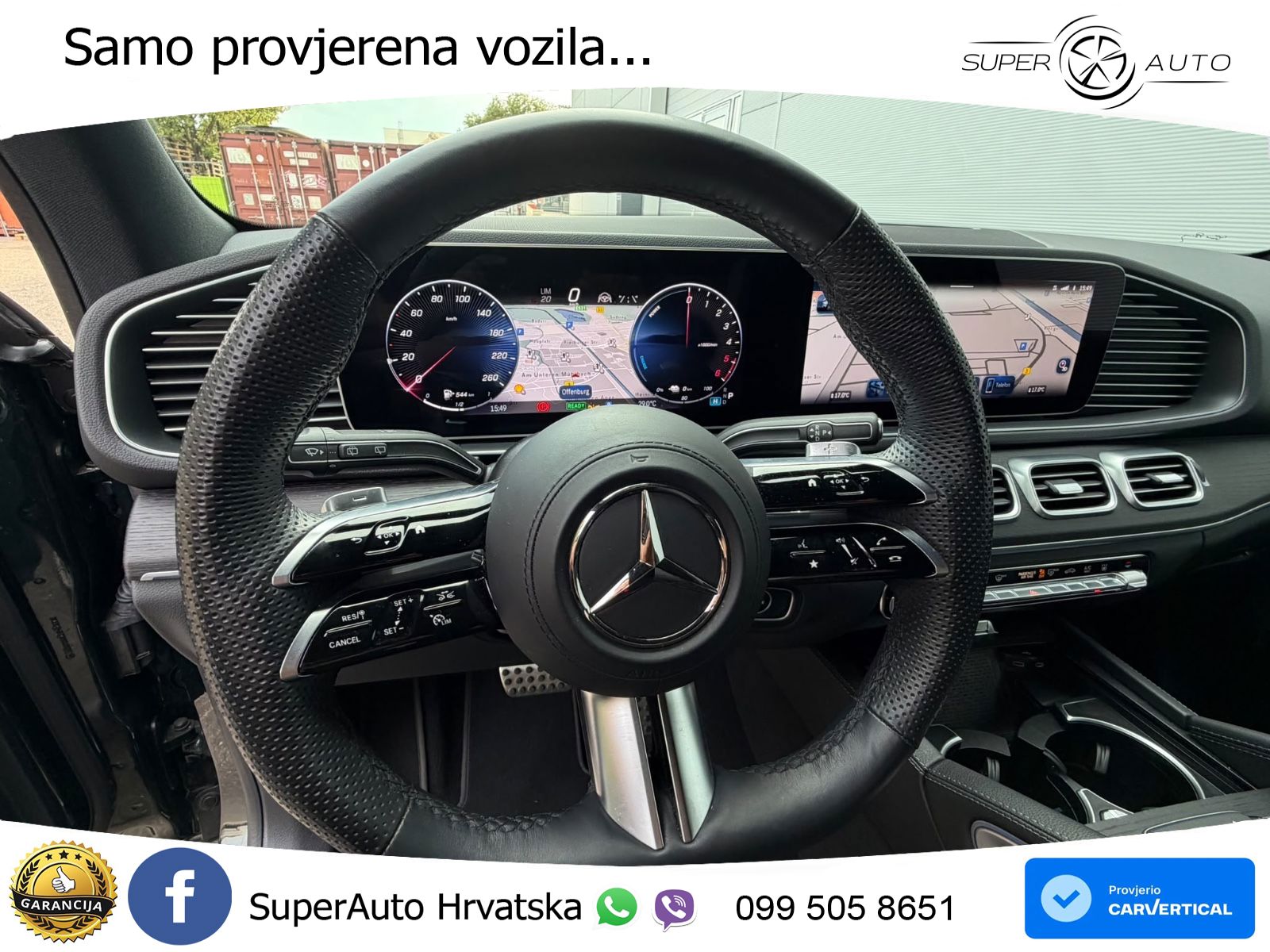 Mercedes GLE 350de (333 KS) 4MATIC 9G-TRONIC AMG ZRAČNI+ACC+GR SJED+360