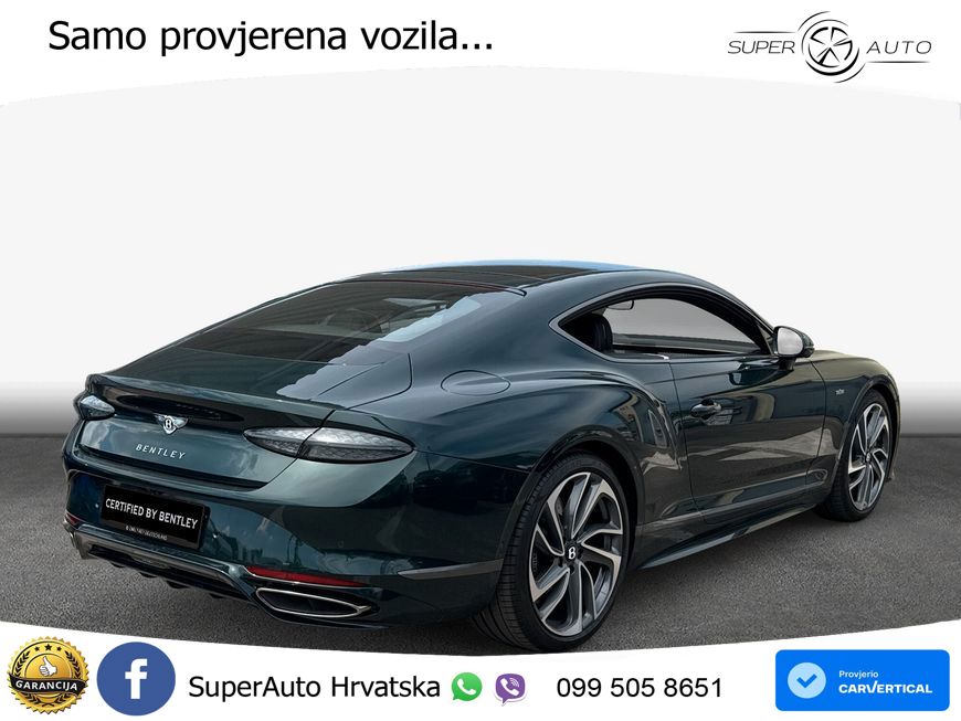 Bentley Continental GT IV 4.0 V8 TFSi (782 KS) AWD DCT LED+GR SJED+ACC