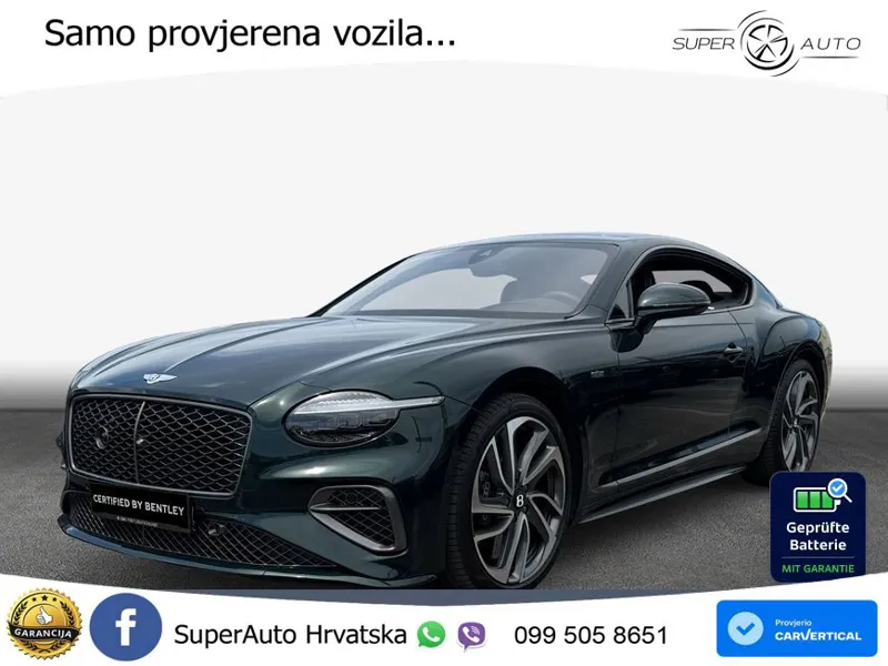 Bentley Continental GT IV 4.0 V8 TFSi (782 KS) AWD DCT LED+GR SJED+ACC