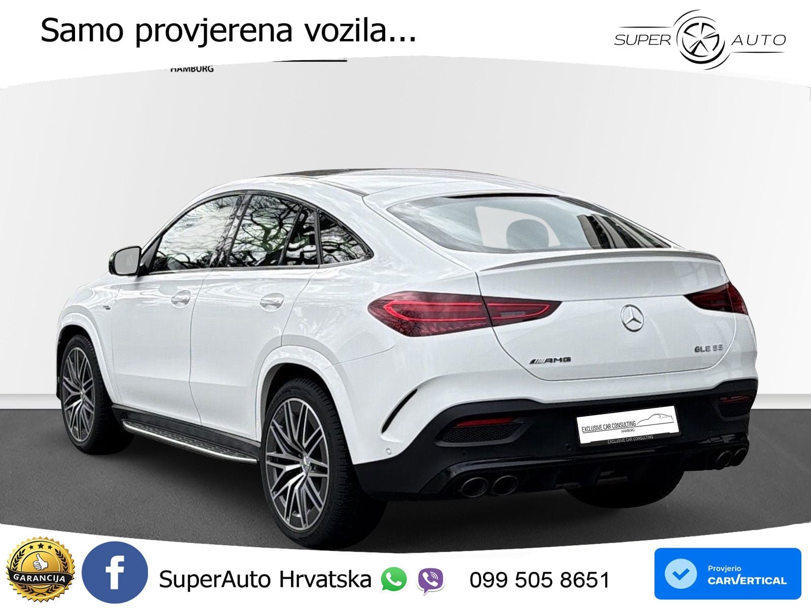 Mercedes AMG GLE Coupe 53 (435 KS) EQ Boost 4MATIC+ AMG SPEEDSHIFT TCT 9G ACC+HEAD+GR SJED+360+PANO