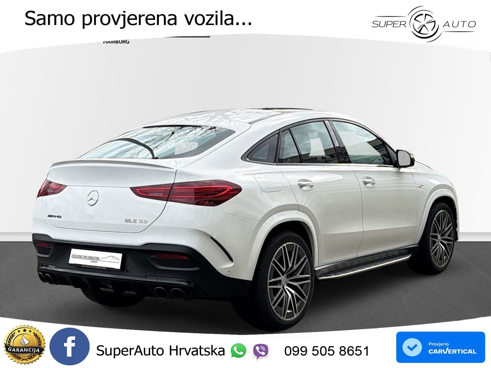 Mercedes AMG GLE Coupe 53 (435 KS) EQ Boost 4MATIC+ AMG SPEEDSHIFT TCT 9G ACC+HEAD+GR SJED+360+PANO