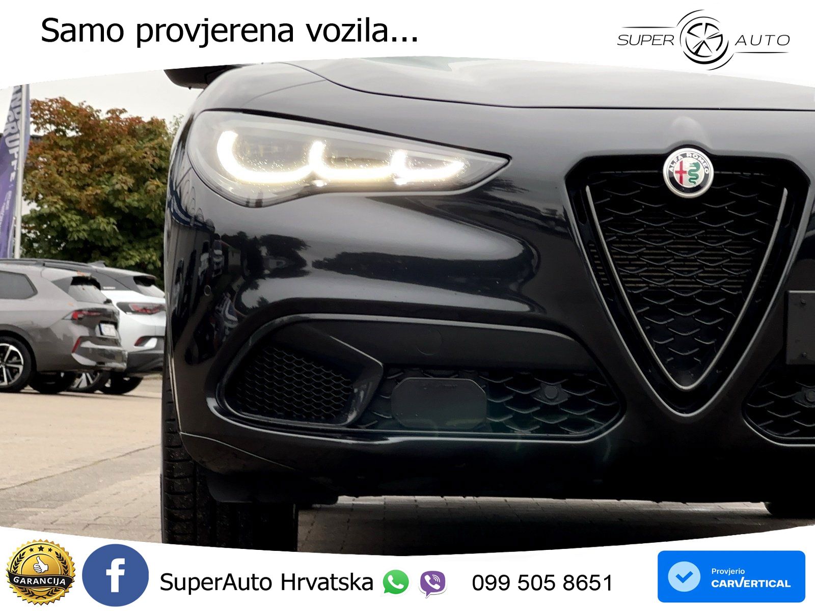Alfa Romeo Stelvio 2.0 Turbo (280 KS) Q4 Automatic LED+GR SJED+ACC