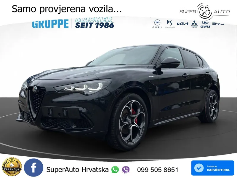 Alfa Romeo Stelvio 2.0 Turbo (280 KS) Q4 Automatic LED+GR SJED+ACC