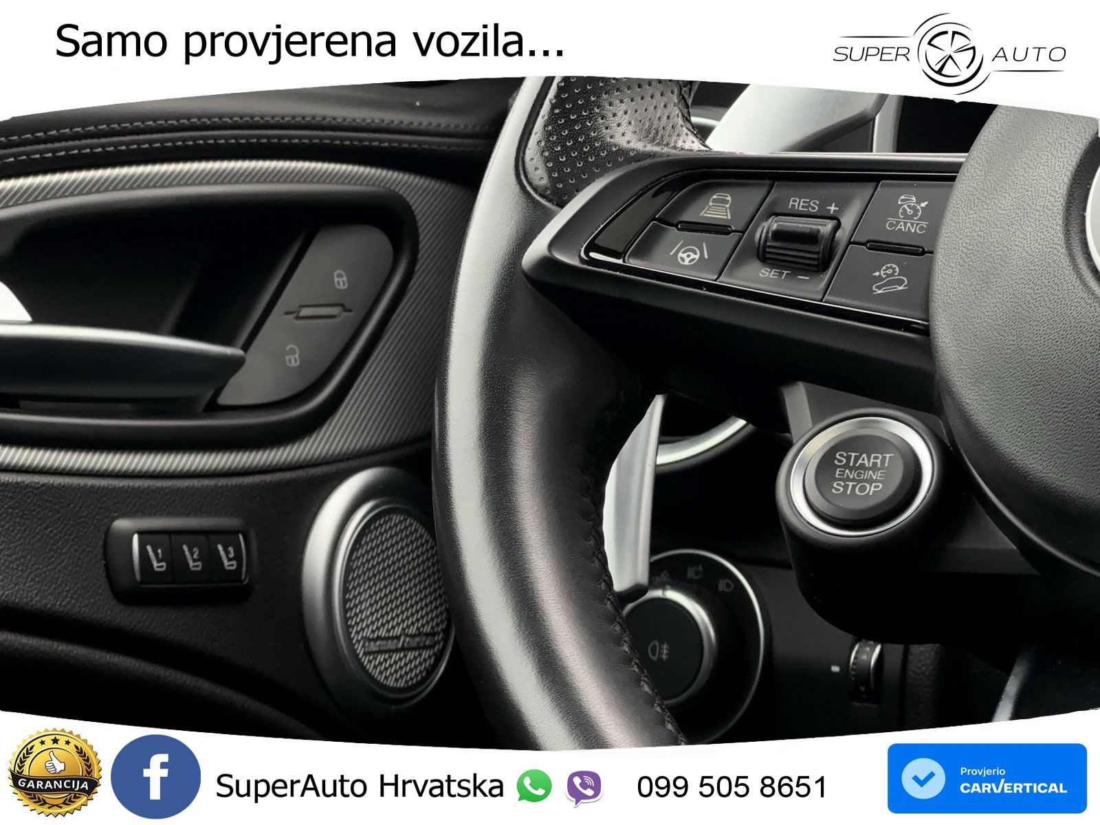 Alfa Romeo Stelvio 2.0 Turbo (280 KS) Q4 Automatic LED+GR SJED+ACC
