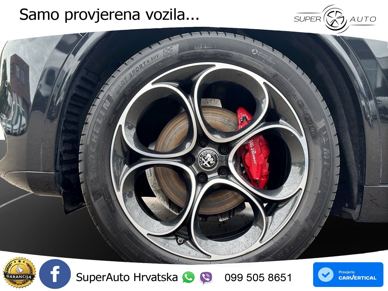 Alfa Romeo Stelvio 2.0 Turbo (280 KS) Q4 Automatic LED+GR SJED+ACC