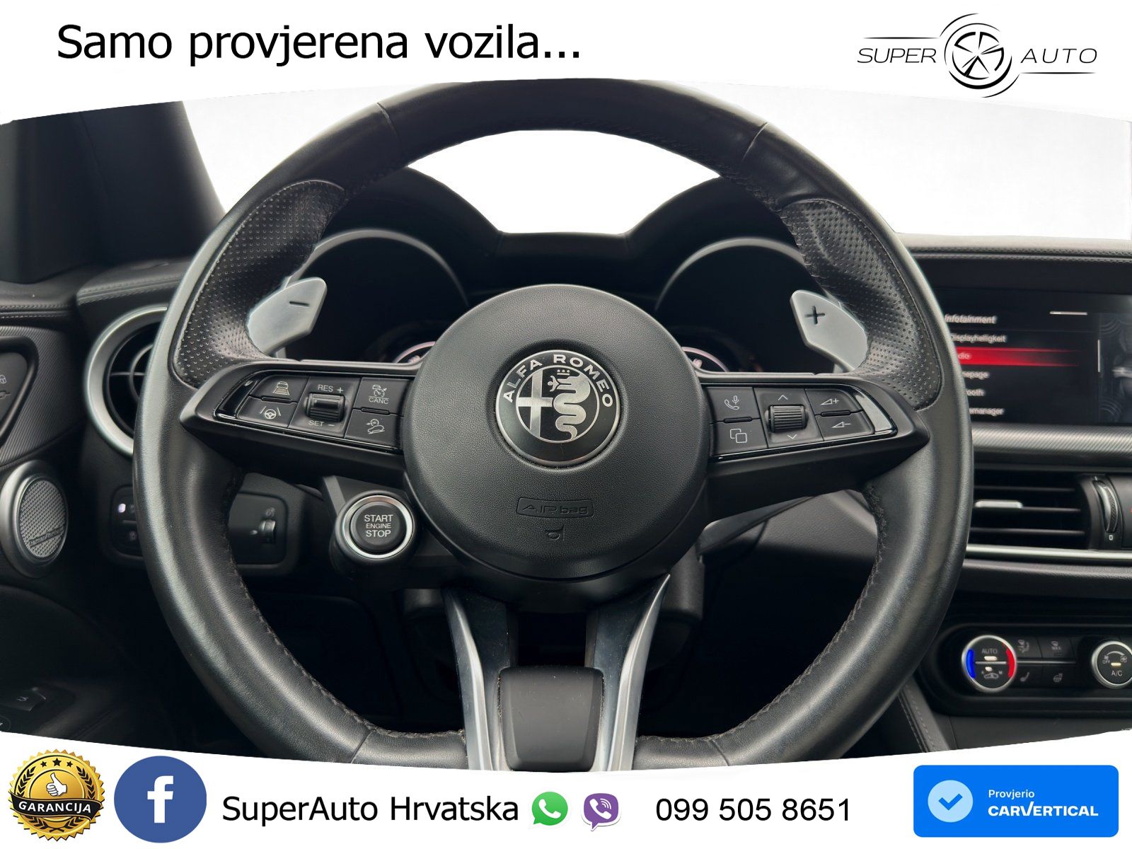 Alfa Romeo Stelvio 2.0 Turbo (280 KS) Q4 Automatic LED+GR SJED+ACC