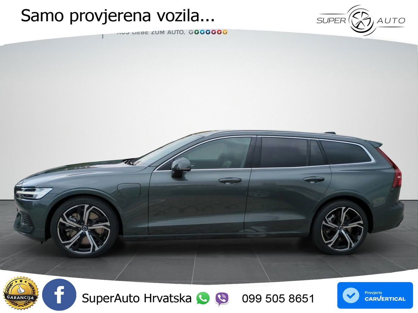 Volvo V60 2.0 T8 AWD Geartronic LED+GR SJED+ACC