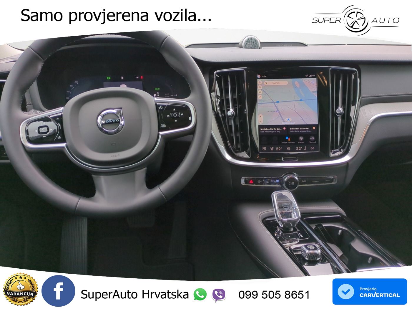 Volvo V60 2.0 T8 AWD Geartronic LED+GR SJED+ACC