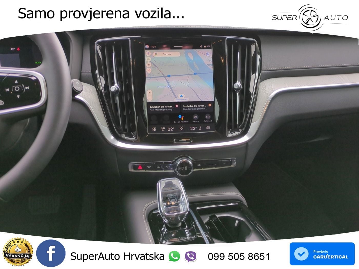 Volvo V60 2.0 T8 AWD Geartronic LED+GR SJED+ACC