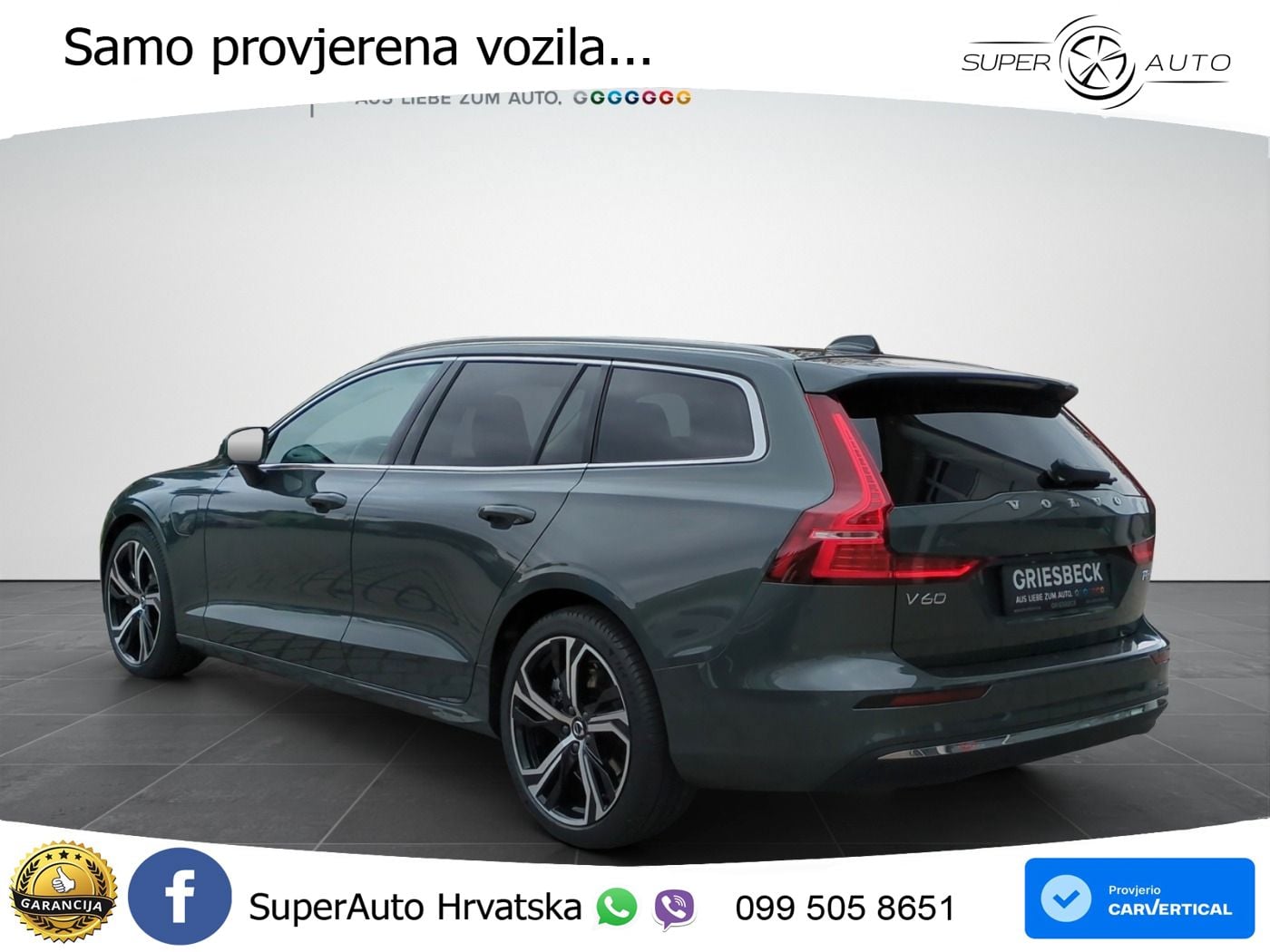 Volvo V60 2.0 T8 AWD Geartronic LED+GR SJED+ACC