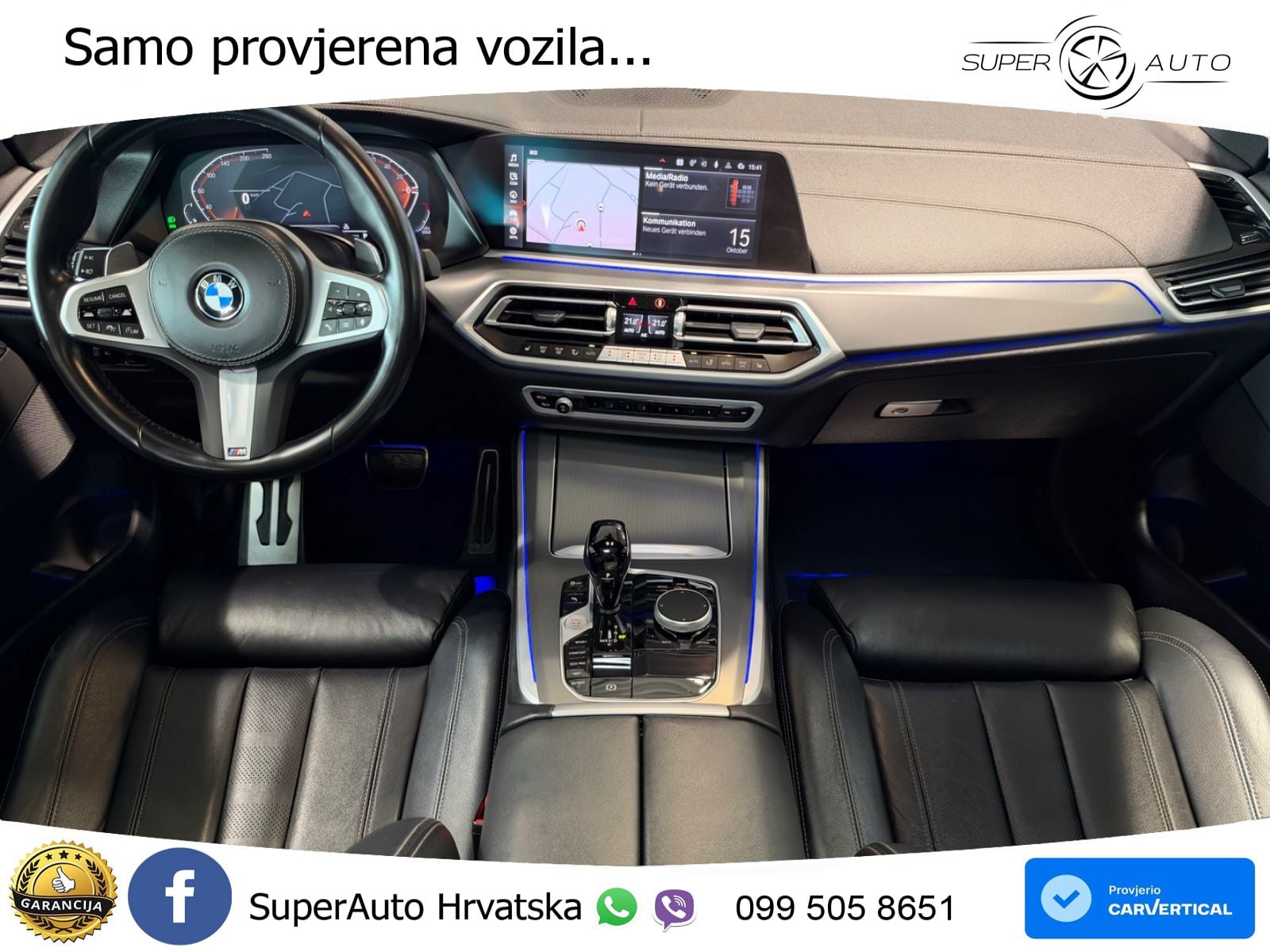 BMW X5 30d (286 KS) xDrive Steptronic M Sport LED+GR SJED+ACC