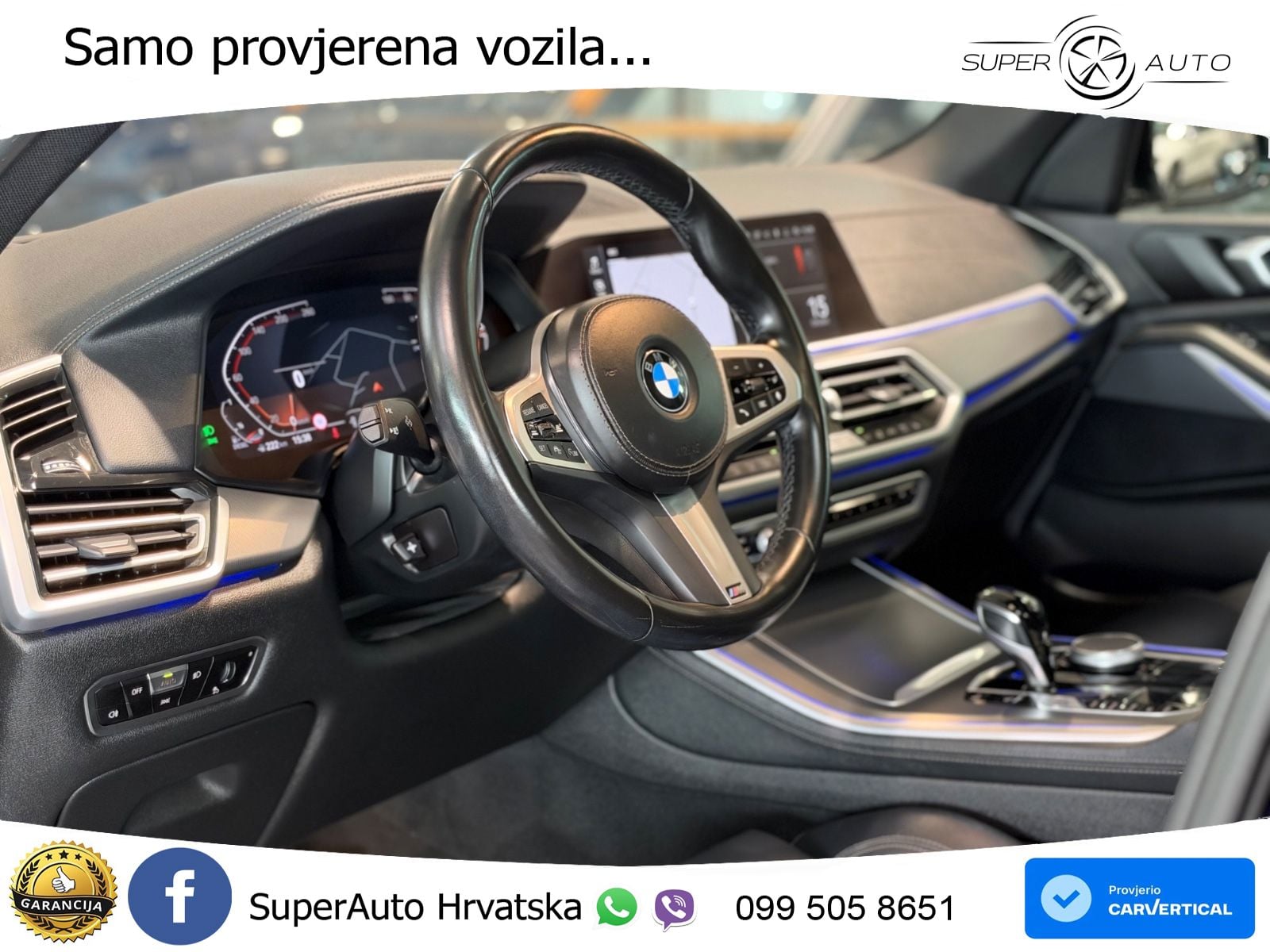 BMW X5 30d (286 KS) xDrive Steptronic M Sport LED+GR SJED+ACC