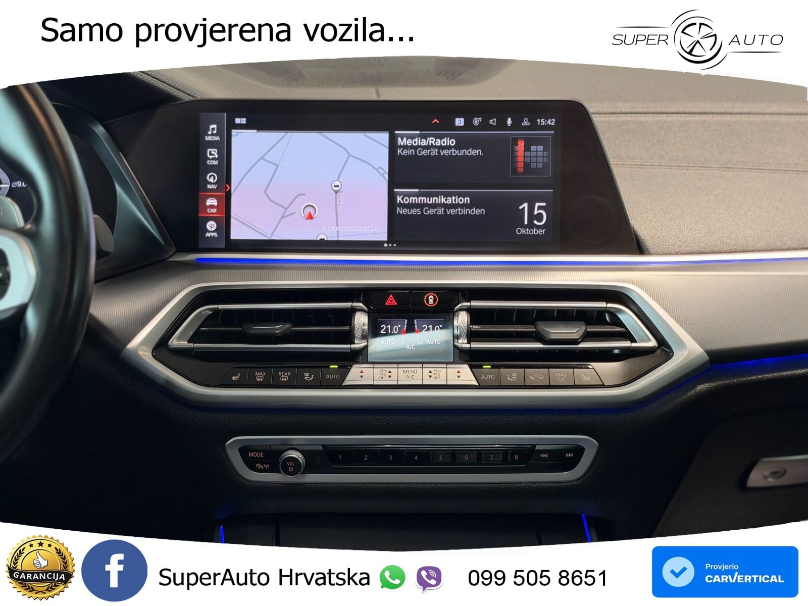 BMW X5 30d (286 KS) xDrive Steptronic M Sport LED+GR SJED+ACC