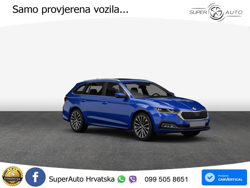 Škoda Octavia Combi 2.0 TDI (150 KS) DSG LED+GR SJED+ACC