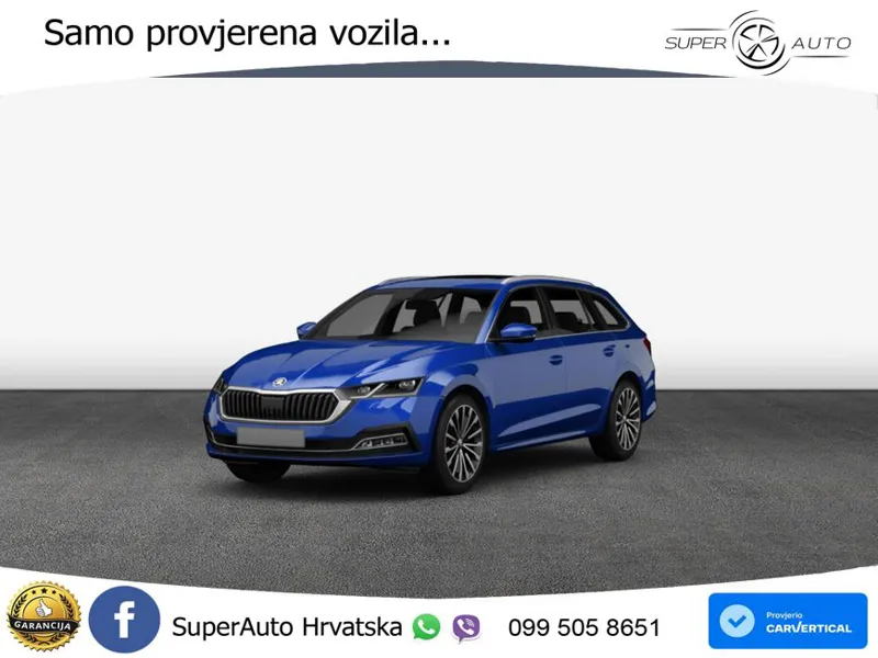 Škoda Octavia Combi 2.0 TDI (150 KS) DSG LED+GR SJED+ACC