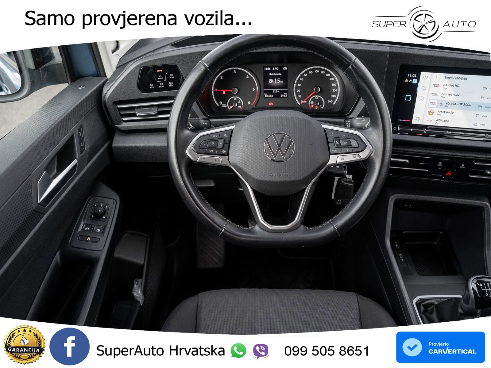 Volkswagen Caddy Maxi Life 122 KS