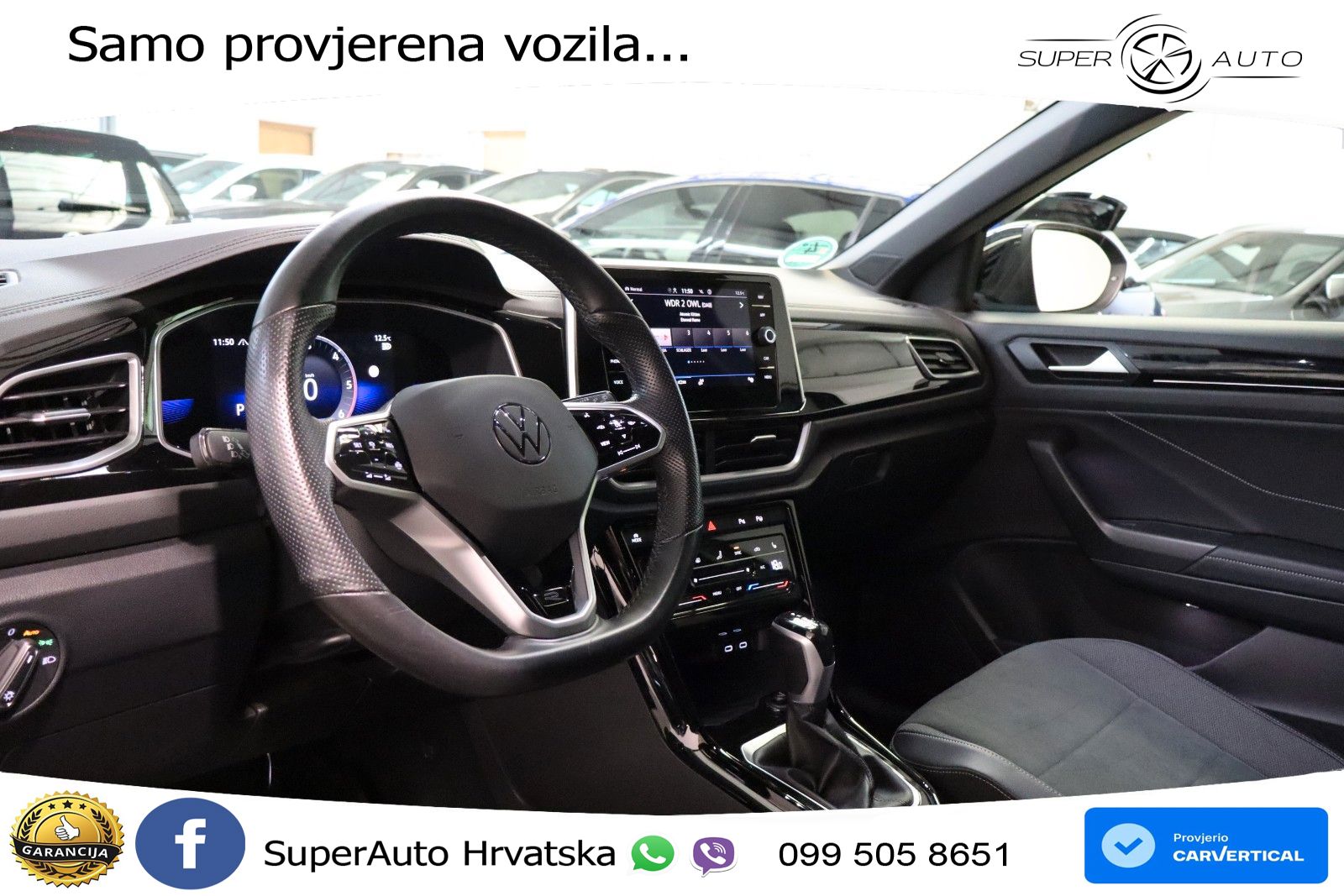 Volkswagen T-Roc 2.0 TDI (150 KS) DSG R-Line LED+GR SJED+ACC