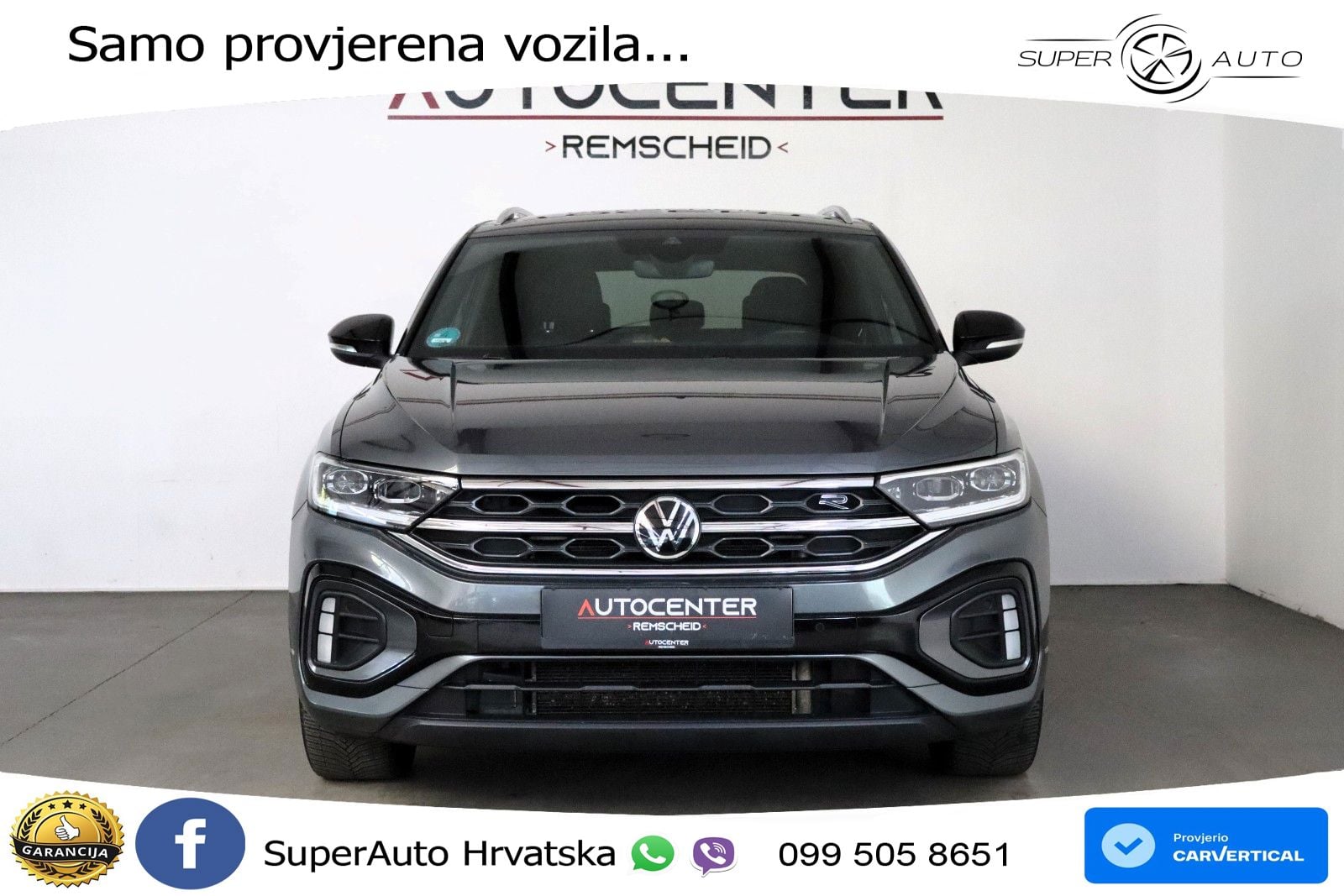 Volkswagen T-Roc 2.0 TDI (150 KS) DSG R-Line LED+GR SJED+ACC