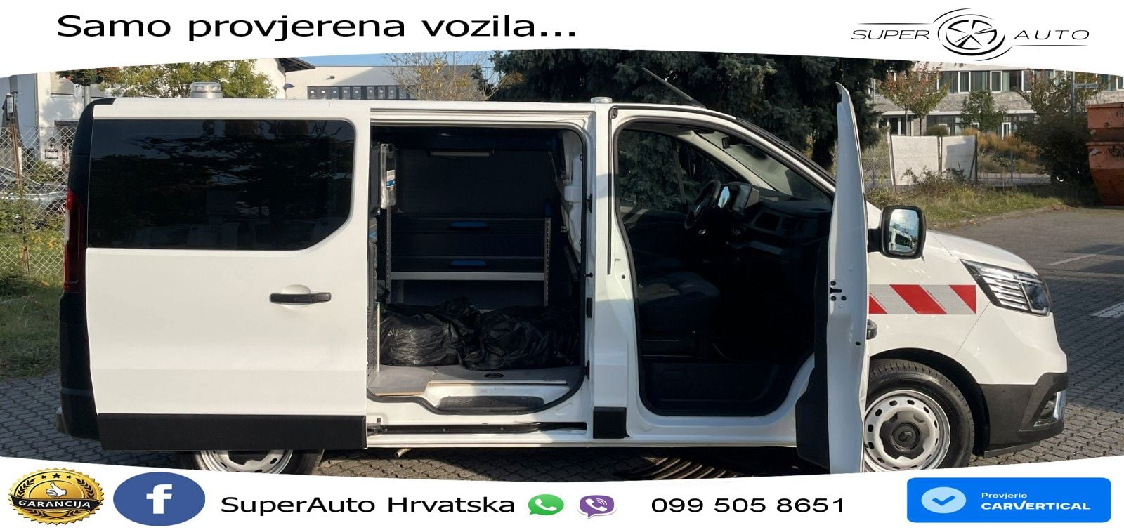 Renault Trafic L1H1 SORTIMO Regale Klima Navi Kamera 150 KS