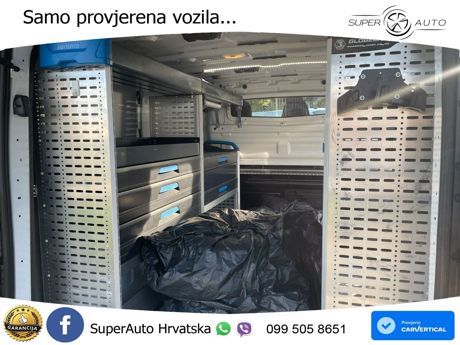 Renault Trafic L1H1 SORTIMO Regale Klima Navi Kamera 150 KS