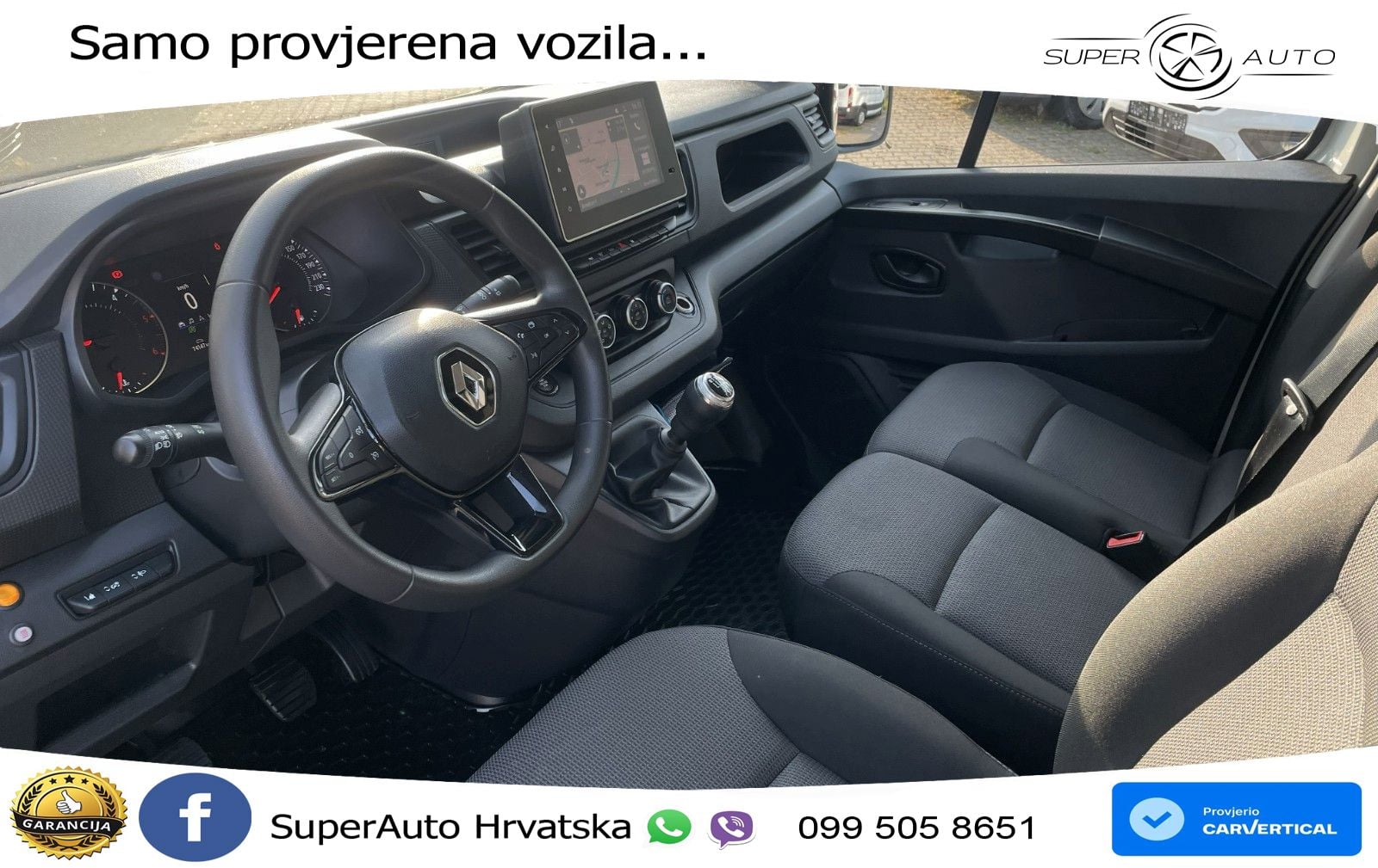 Renault Trafic L1H1 SORTIMO Regale Klima Navi Kamera 150 KS