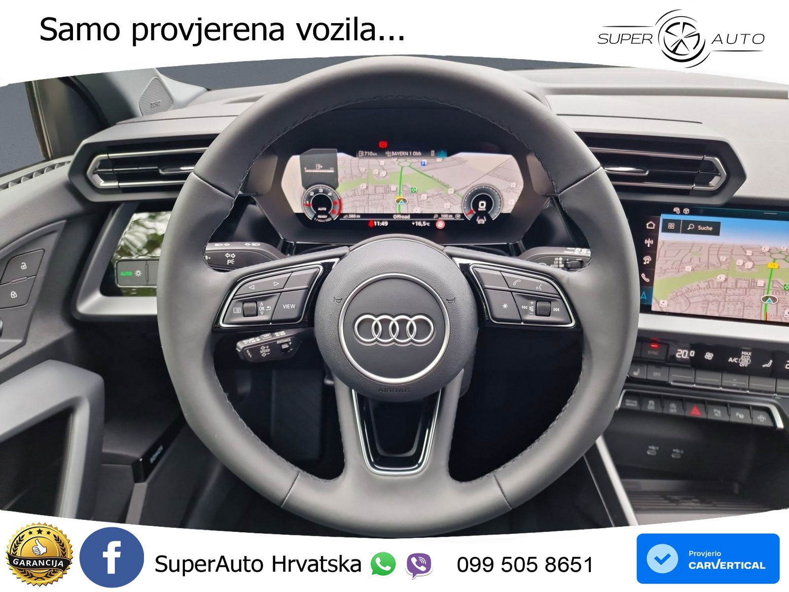 Audi A3 30 TDI (116 KS) S line LED+GR SJED+ACC