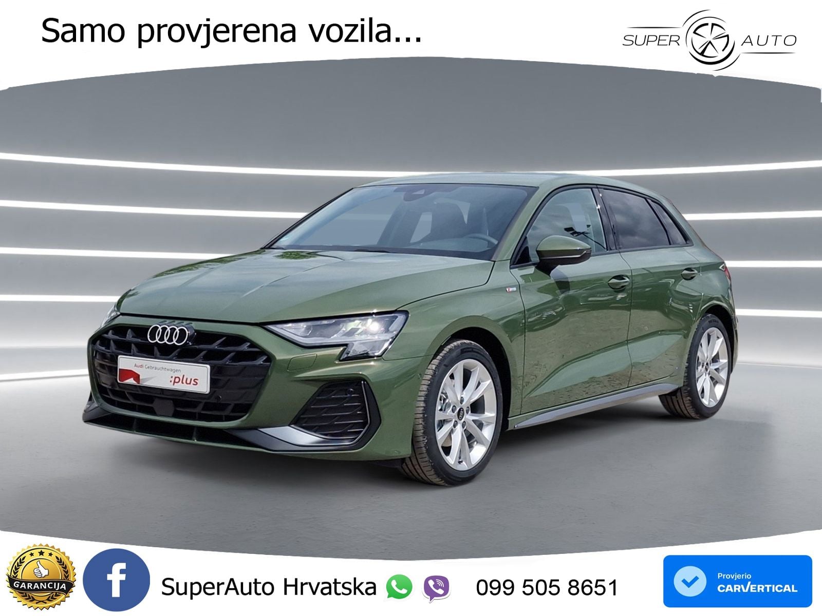 Audi A3 30 TDI (116 KS) S line LED+GR SJED+ACC
