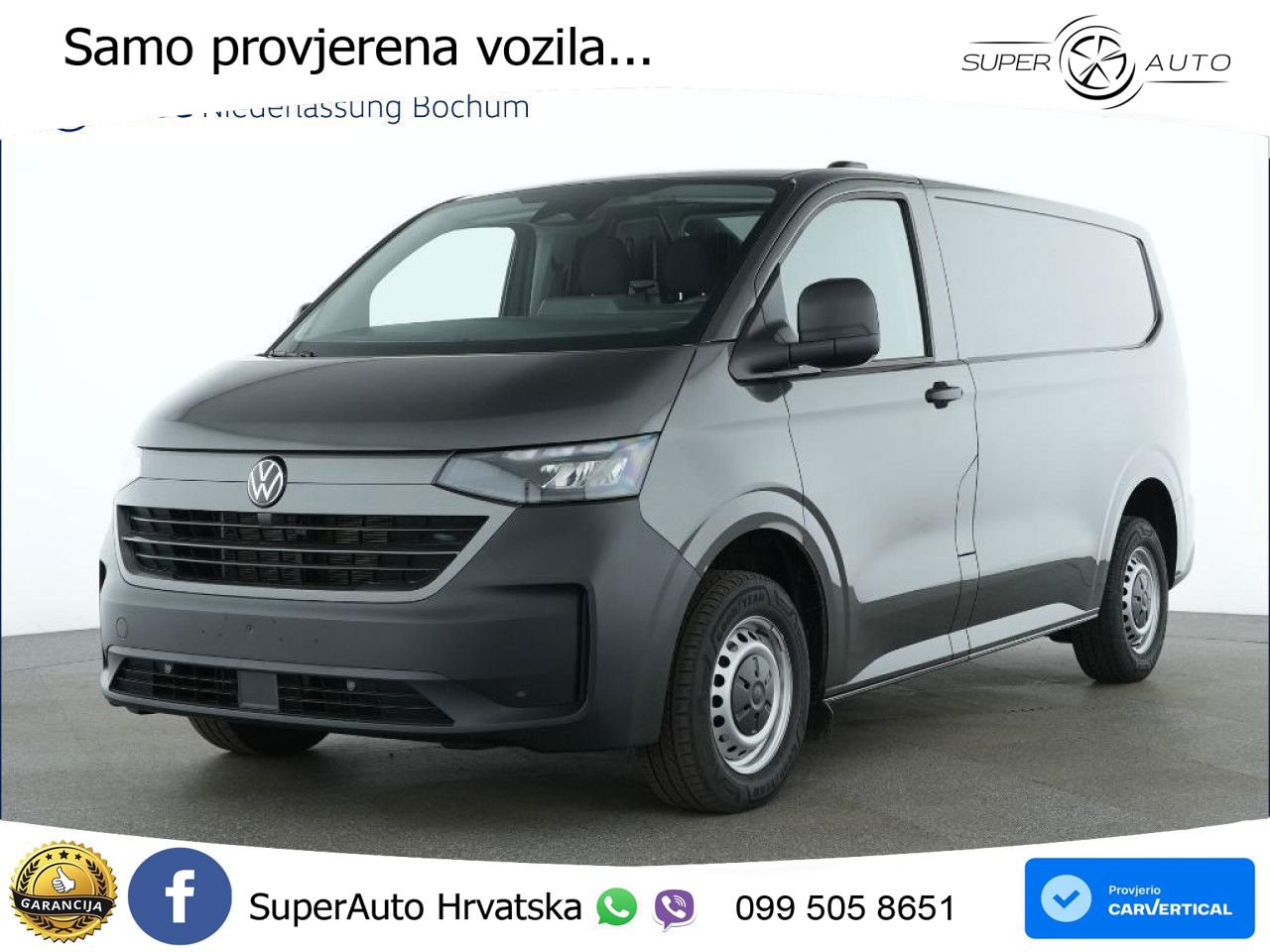 Volkswagen Transporter Kasten kurz PDC Klima Kamera 5 Jahre 110 KS